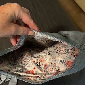 Blue Vera Bradley sling bag